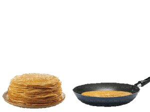 Gif animé Chandeleur crêpes cuisinées